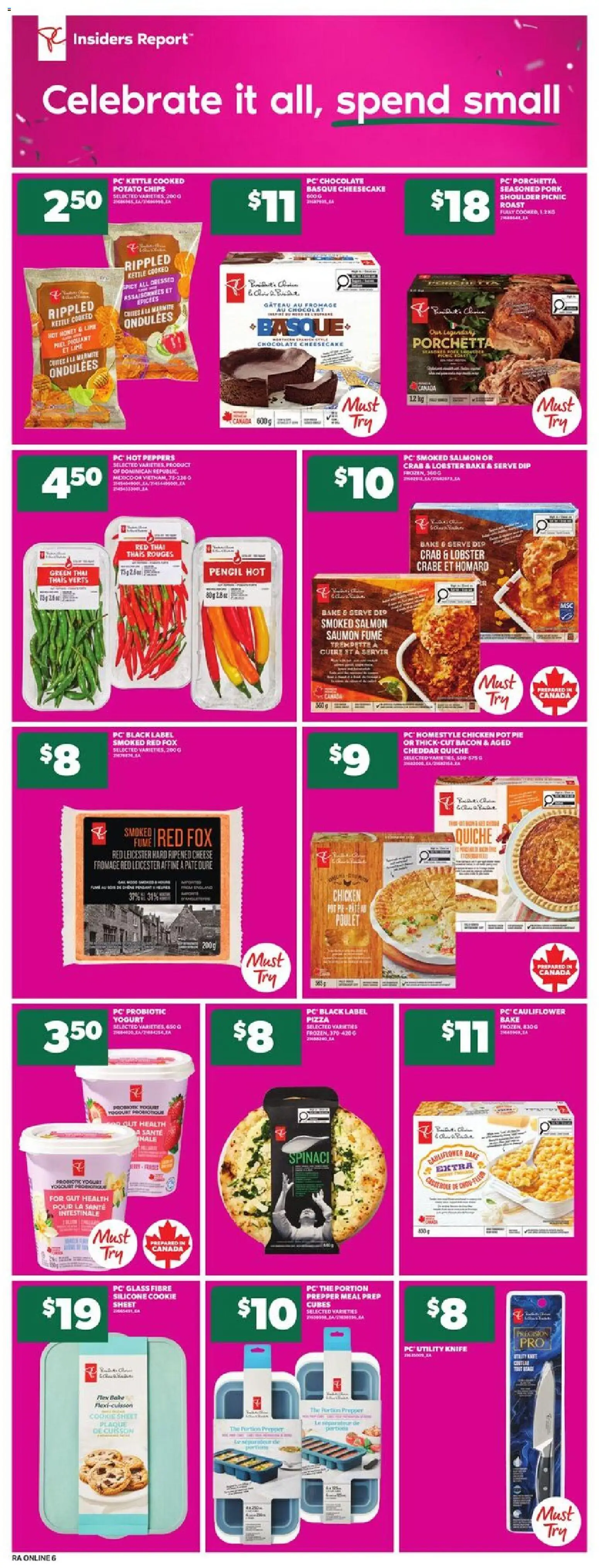 Atlantic Superstore flyer valid from 11.12.2025 | Page: 17 | Products: PC, Chocolate, Pizza, Pork