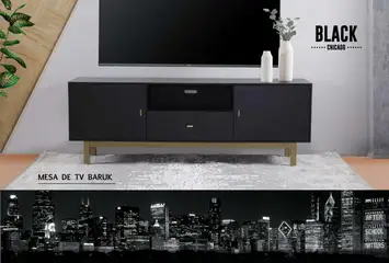 Nuevas ofertas de Muebles Dico válidas en toda la República Mexicana desde el 17.03.2025. ¡Encuentra las mejores ofertas en Muebles Dico catálogo Black Chicago! | Página: 18 | Productos: Mesa de TV, Mesa
