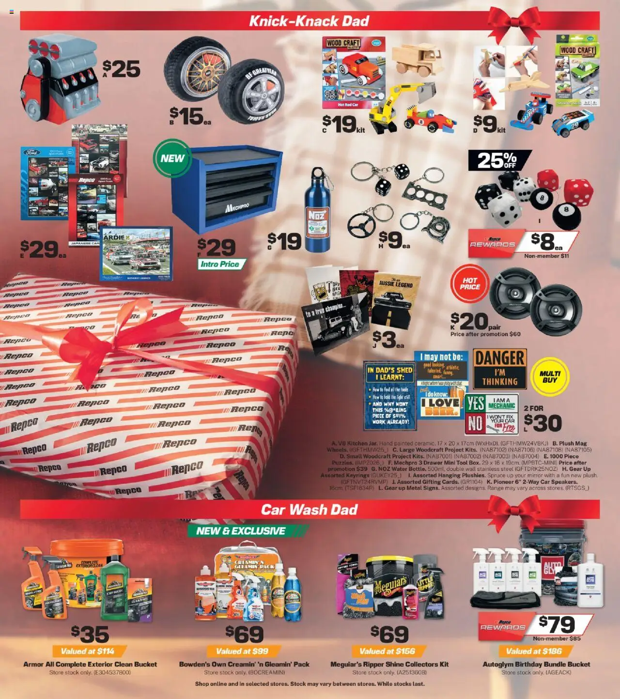 Repco catalogue - valid from 27.08.2025 | Page: 3 | Products: Bucket, Drawer, Light, Water