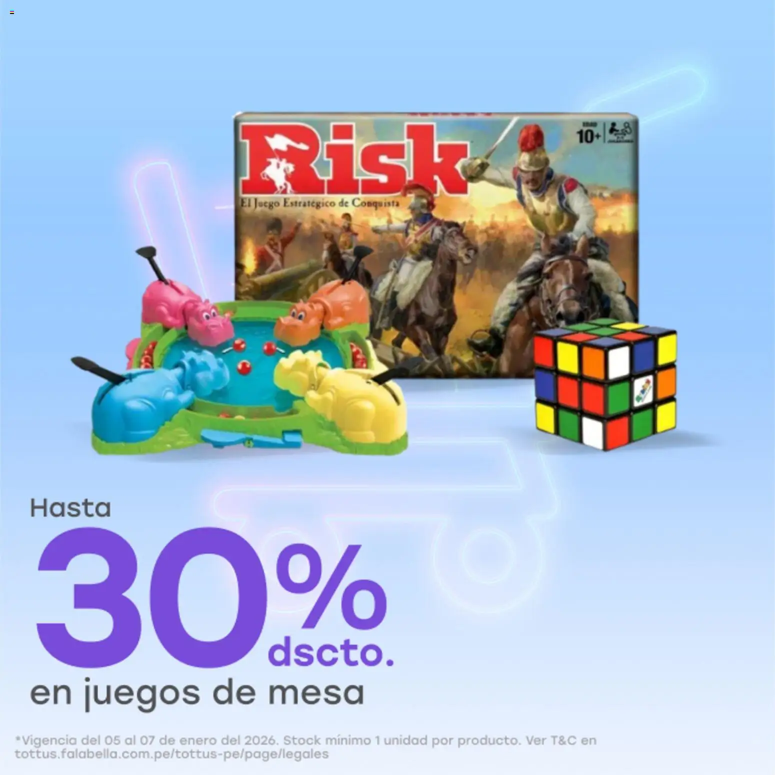 Catálogo Tottus válido desde 05.01.2026 | Página: 4 | Productos: Mesa, Juego