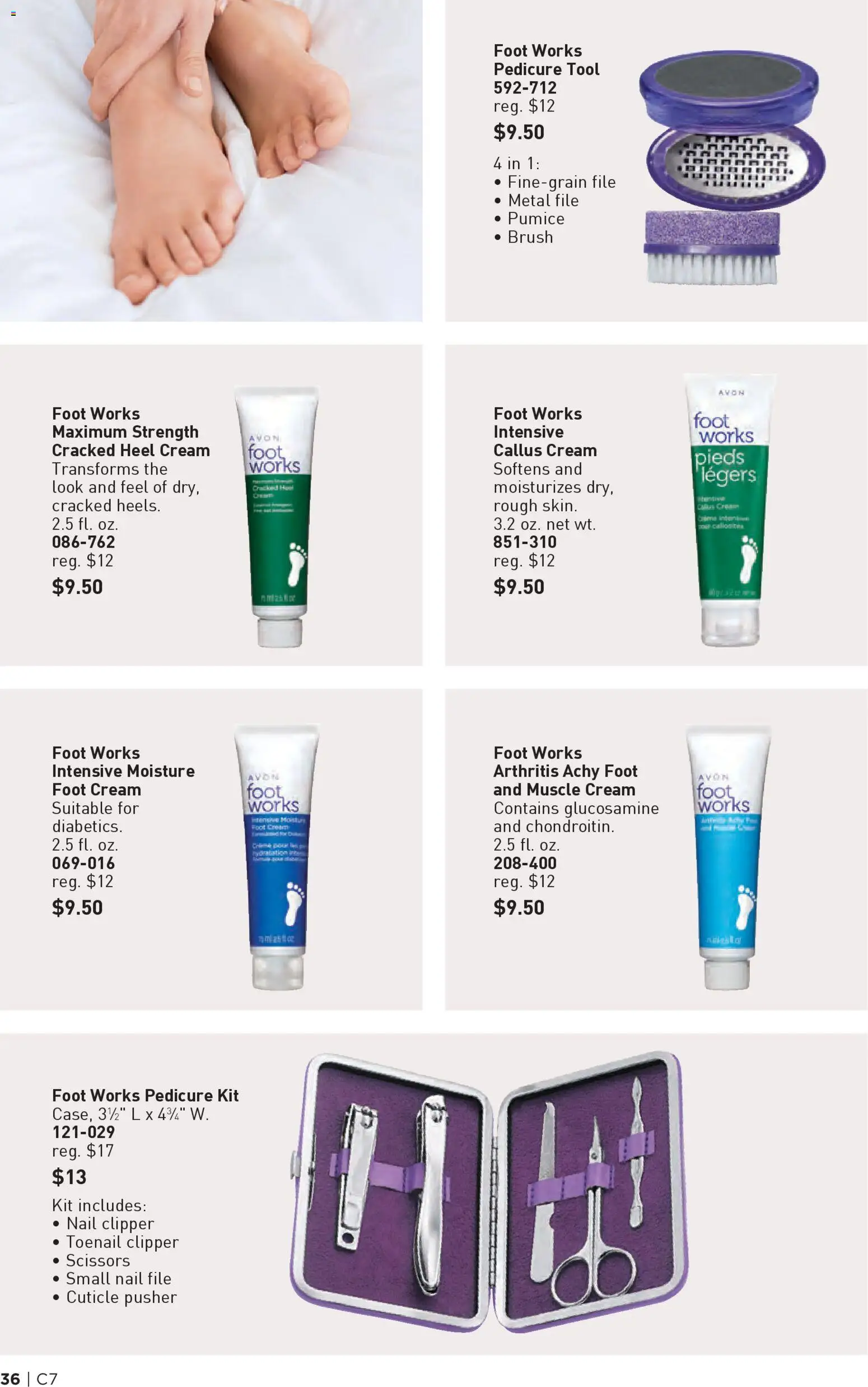 Avon Brochure - valid from 25.03.2026 | Page: 36 | Products: Nail, Brush, Cream