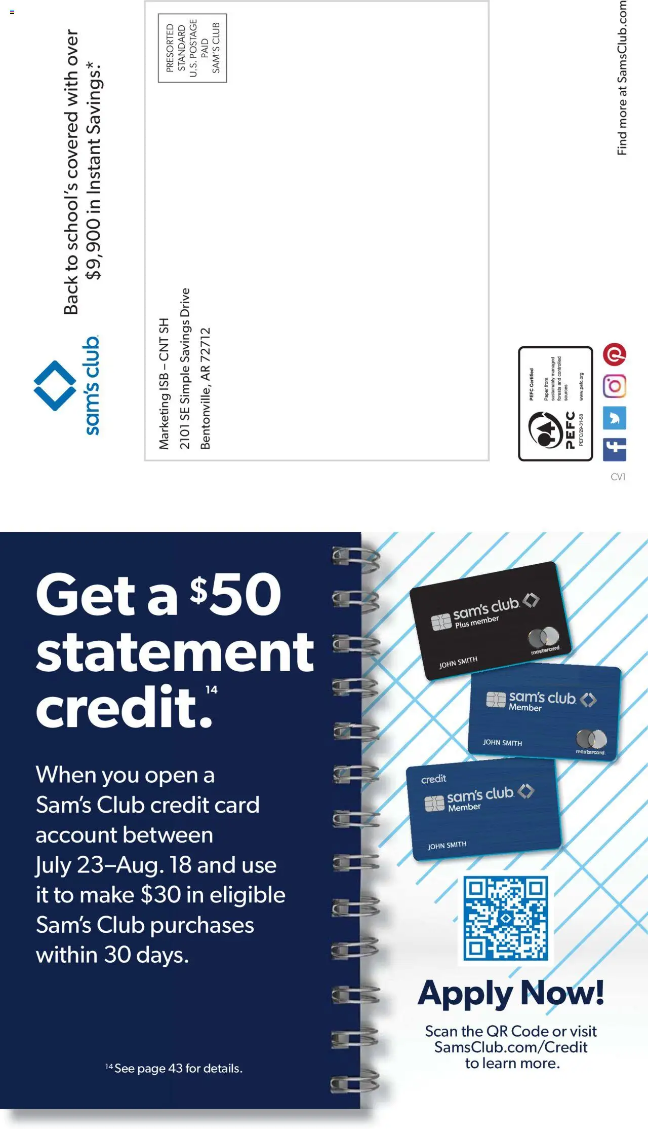 Sam's Club Instant Savings - valid from 23.07.2025 | Page: 44