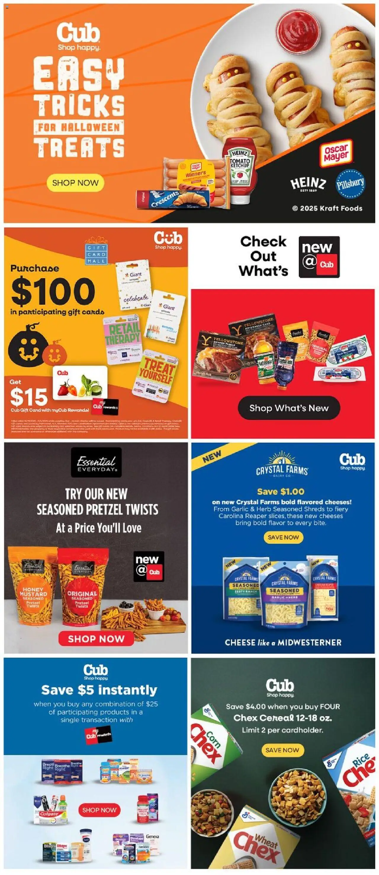 Cub Foods Weekly Ad - valid from 19.10.2025 | Page: 7 | Products: Cheese, Rice, Garlic