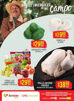 Vista previa de Soriana - Folleto, nuevo folleto de la tienda, válido en México a partir del 16.09.2025