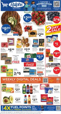 Preview of Ralphs weekly ads valid from 24.09.2025