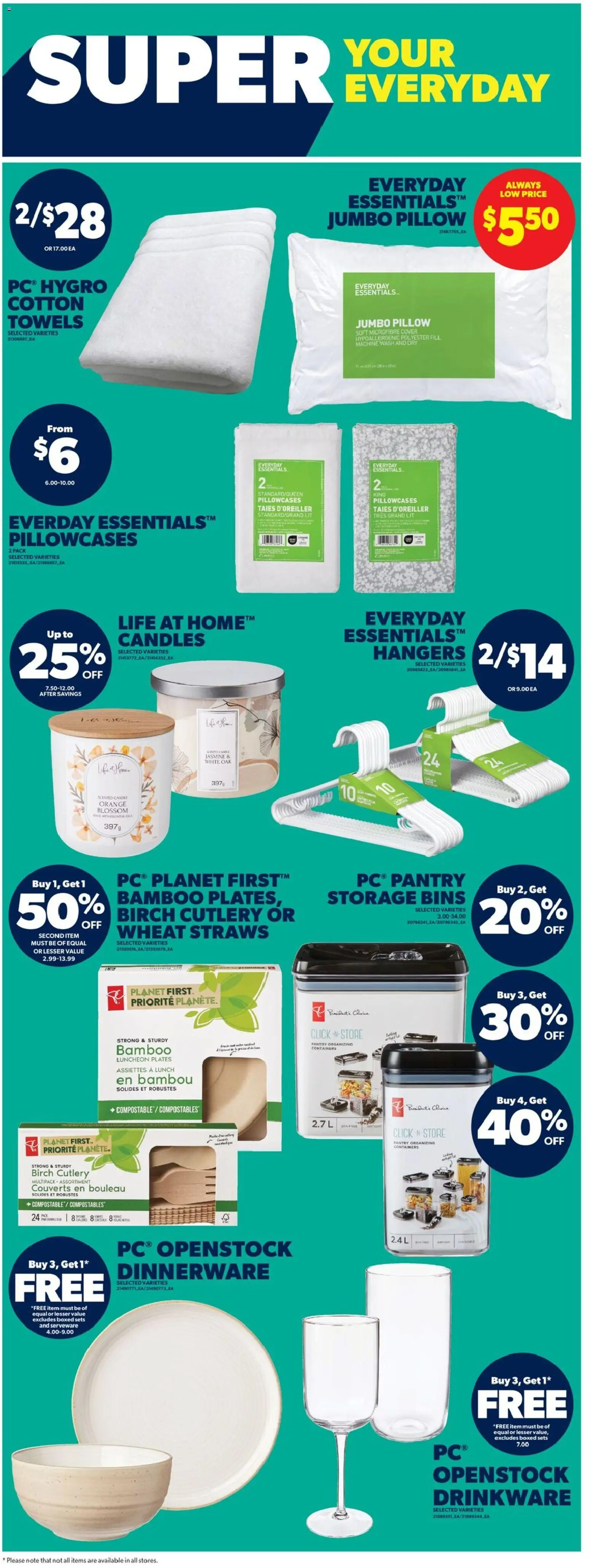 Real Canadian Superstore flyer valid from 26.02.2026 | Page: 28 | Products: Pillow