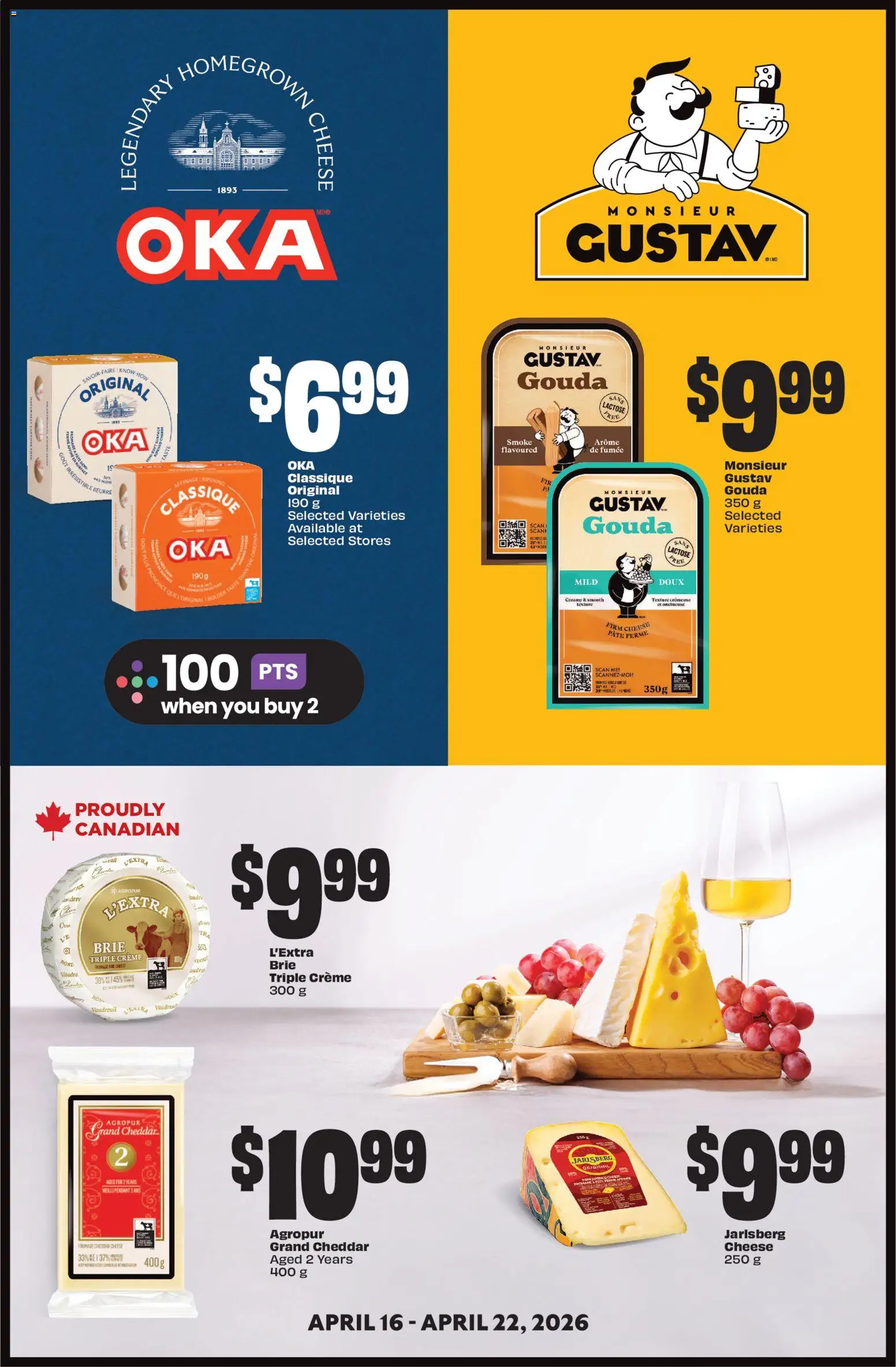 FreshCo flyer valid from 16.04.2026 | Page: 12 | Products: Cheese