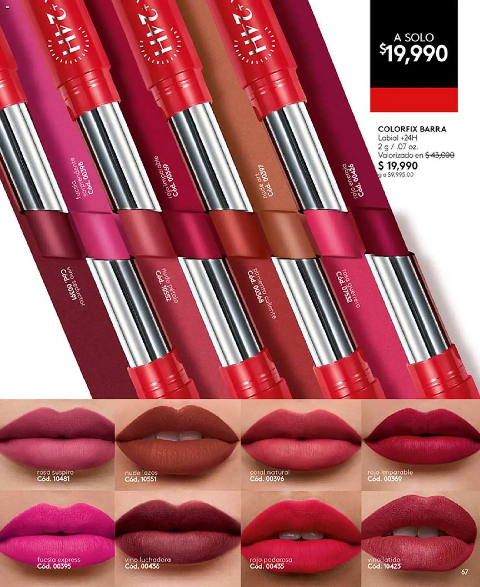 Ésika revista - valida desde el 15.04.2026 | Página: 67 | Productos: Pimienta, Vino