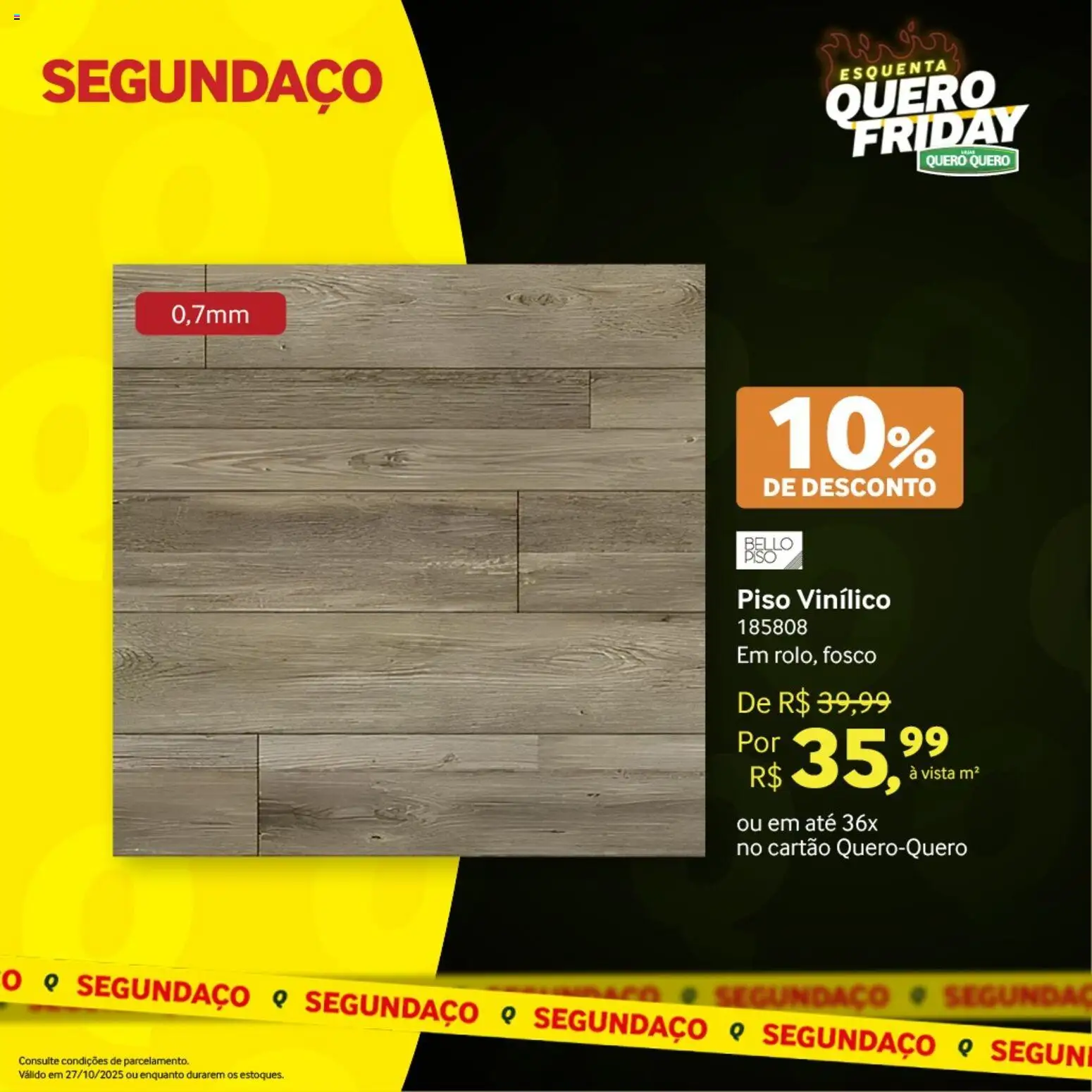 Lojas Quero-Quero Folheto - válido de 27.10.2025 | Página: 7 | Produtos: Piso