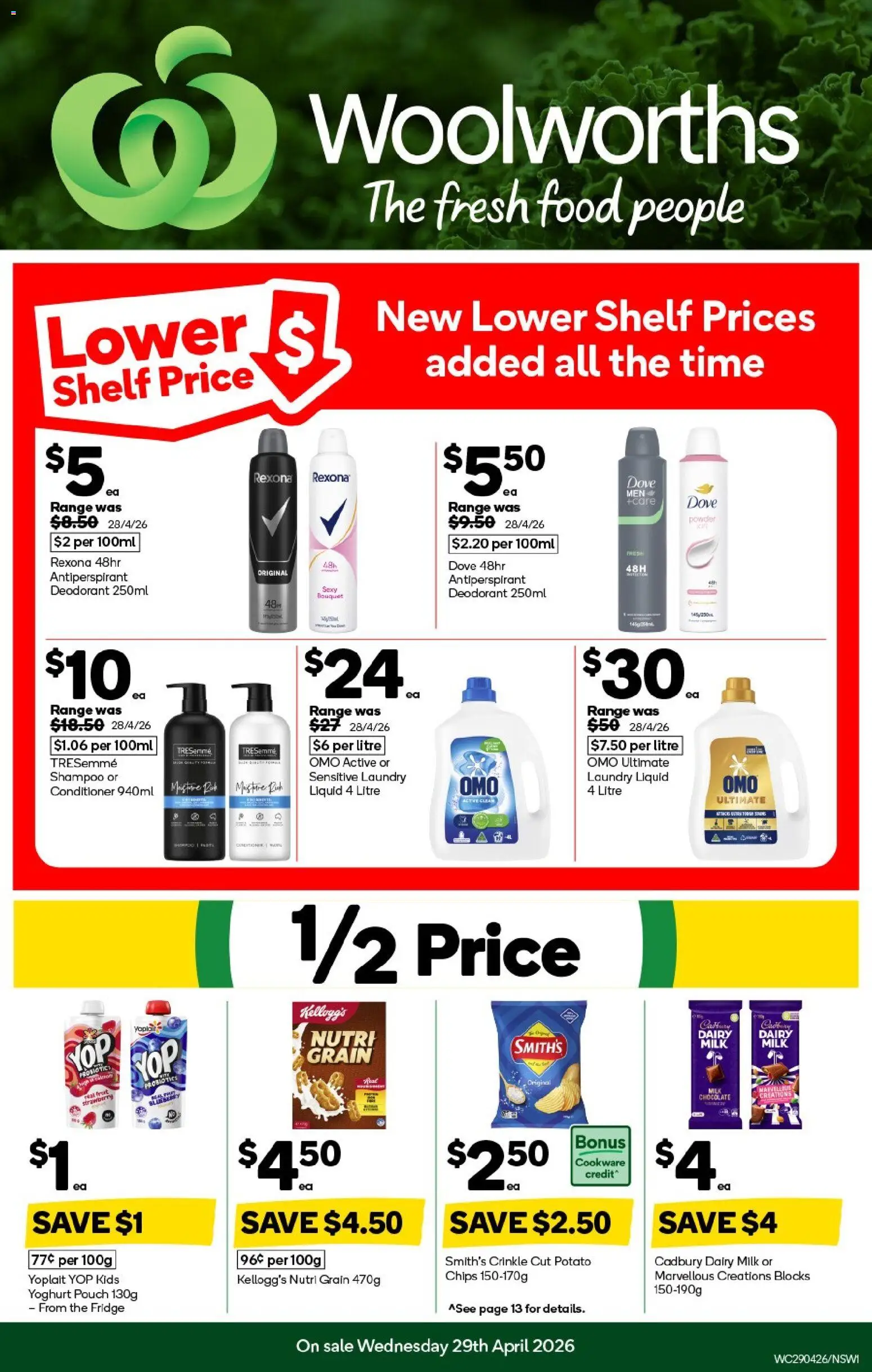 Latest Woolworths catalogue valid from 29/04/2026 is available here?Save now! | Australia