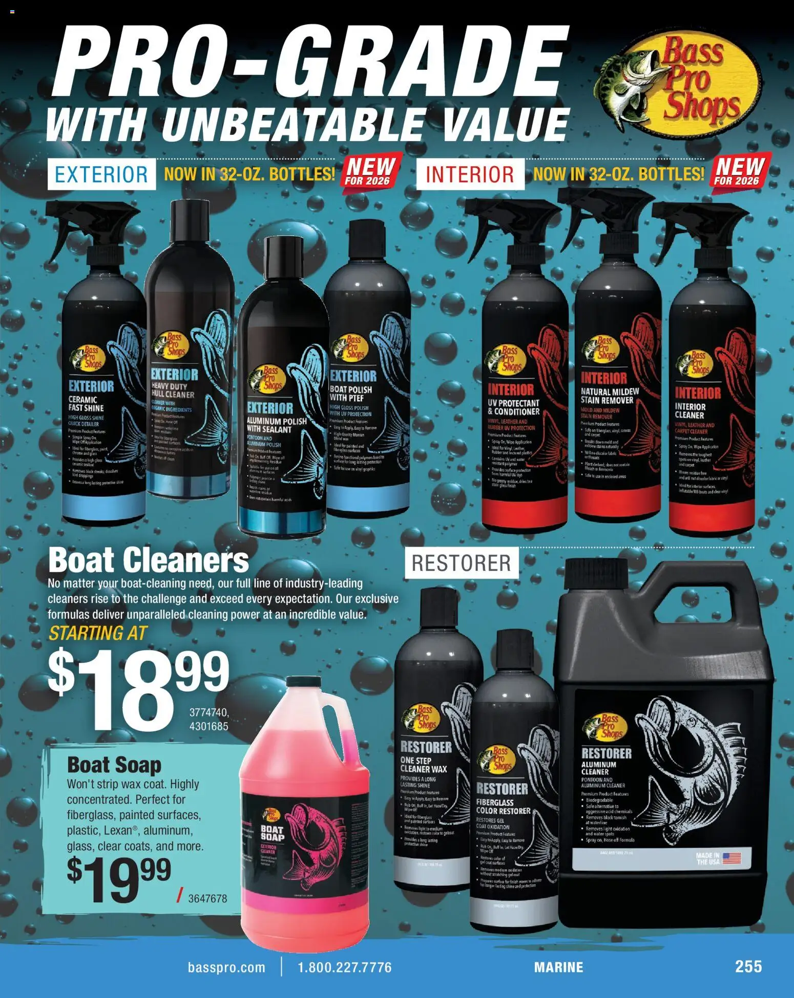 Cabela's Saltwater Specialist 26 - valid from 15.12.2025 | Page: 255 | Products: Sealant, Carpet, Stain remover, Coat