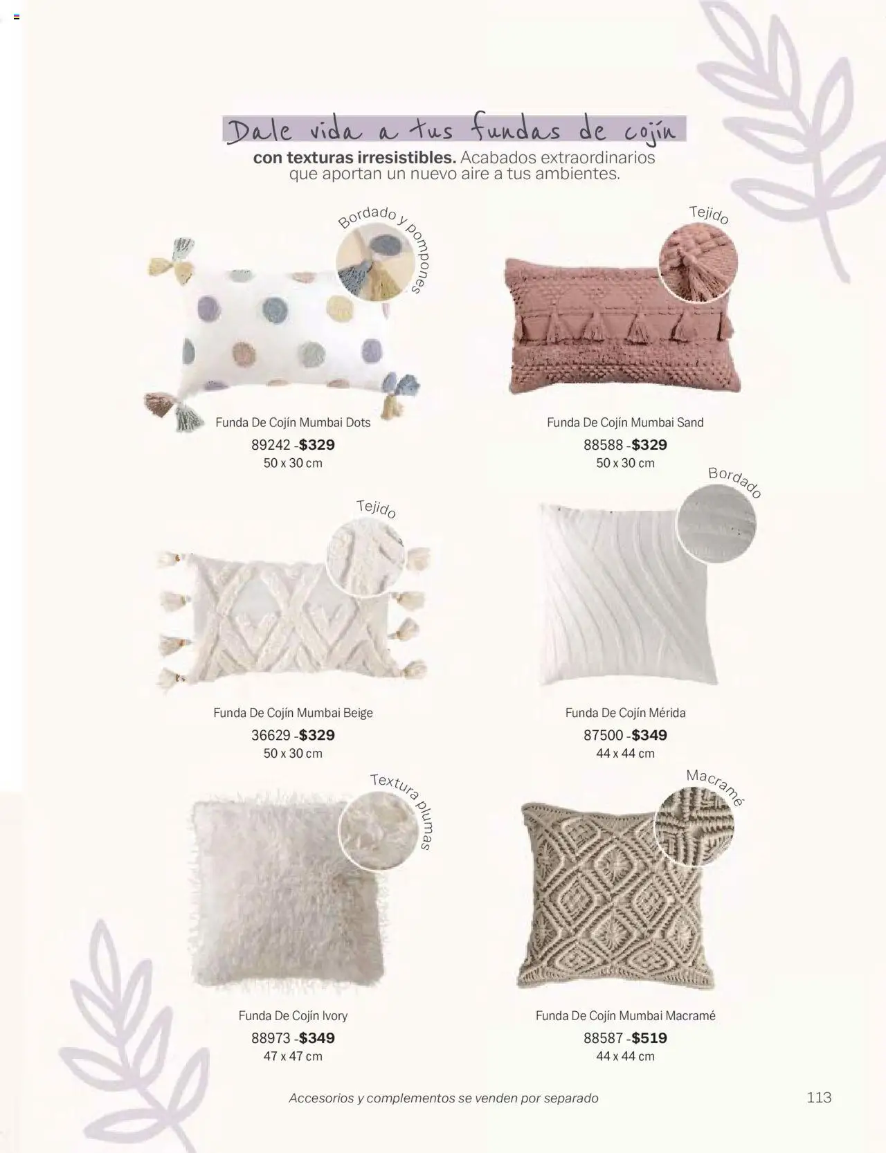 Nuevas ofertas de Vianney válidas en toda la República Mexicana desde el 24.01.2025. ¡Encuentra las mejores ofertas en Vianney catálogo Chavos! | Página: 115 | Productos: Funda