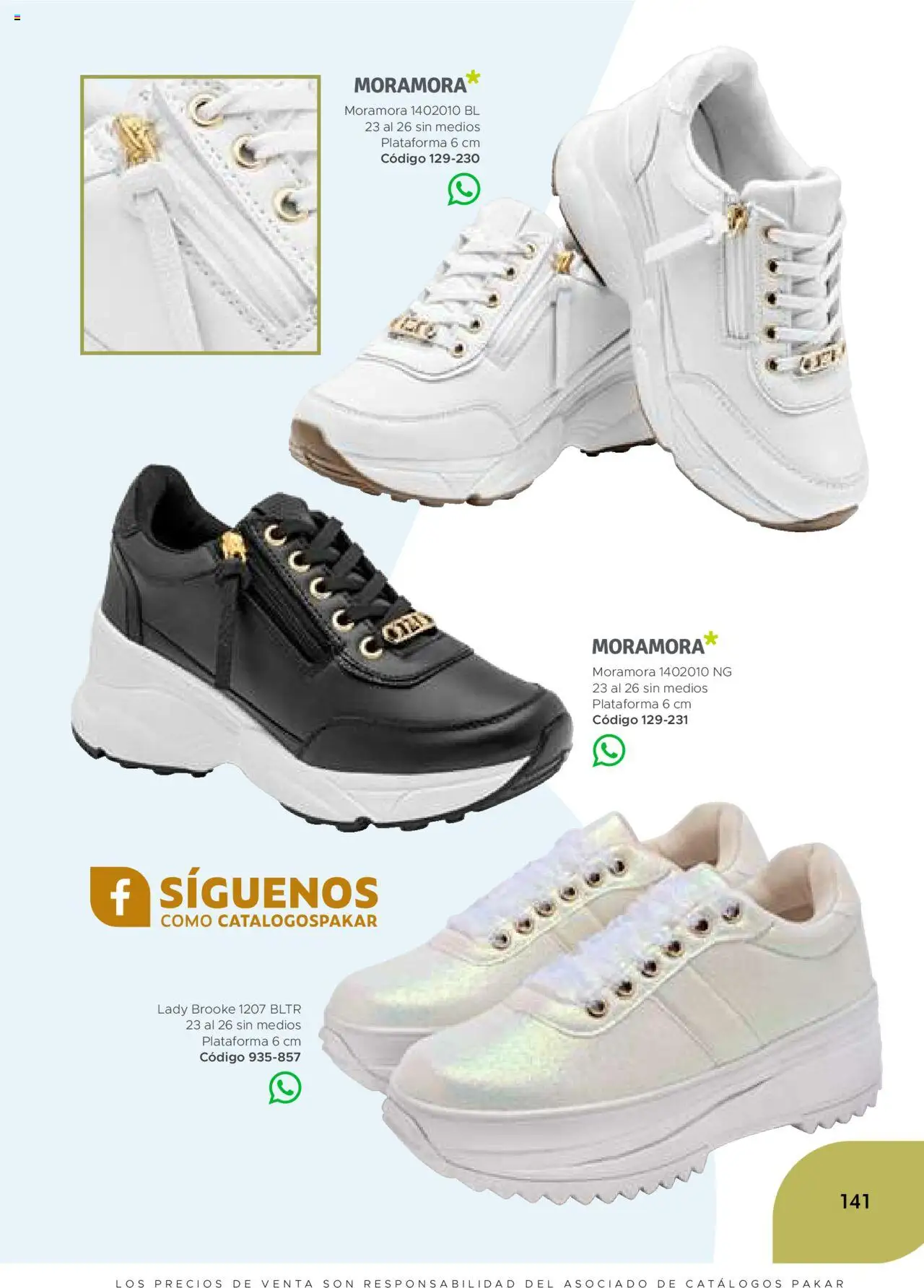 Nuevas ofertas de SC Pakar válidas en toda la República Mexicana desde el 24.07.2025. ¡Encuentra las mejores ofertas en SC Pakar - Catálogo Casual otoño / invierno! | Página: 141