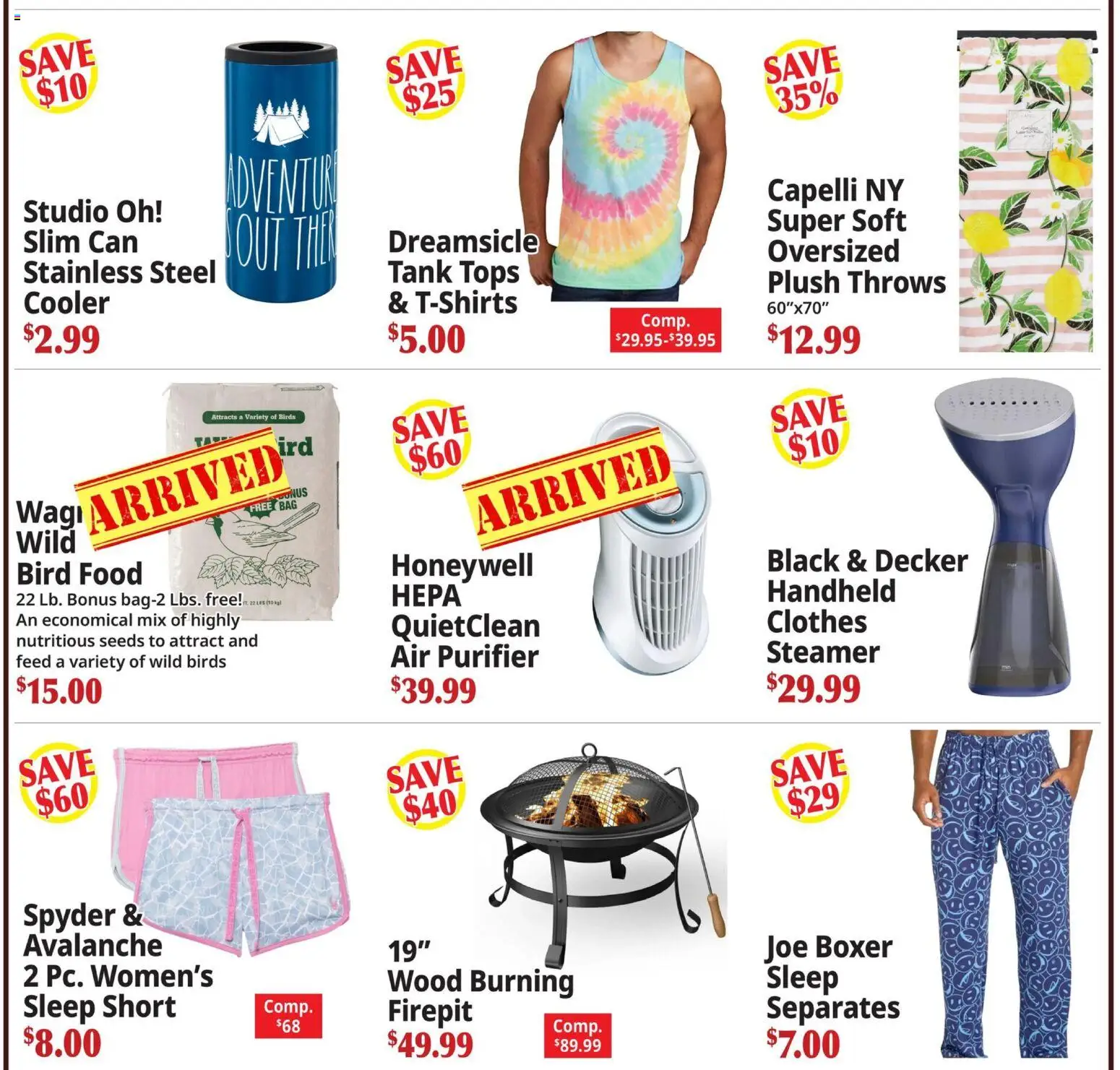 Ocean State Job Lot Coming Attractions - MA - valid from 29.01.2026 | Page: 2 | Products: Clothes, Steamer, Bag, Air purifier