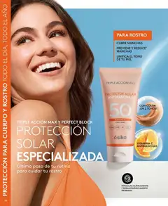 Catálogo Ésika Campaña 1 válido desde el 01.01.2026 | Página: 86 | Productos: Uva, Protector solar