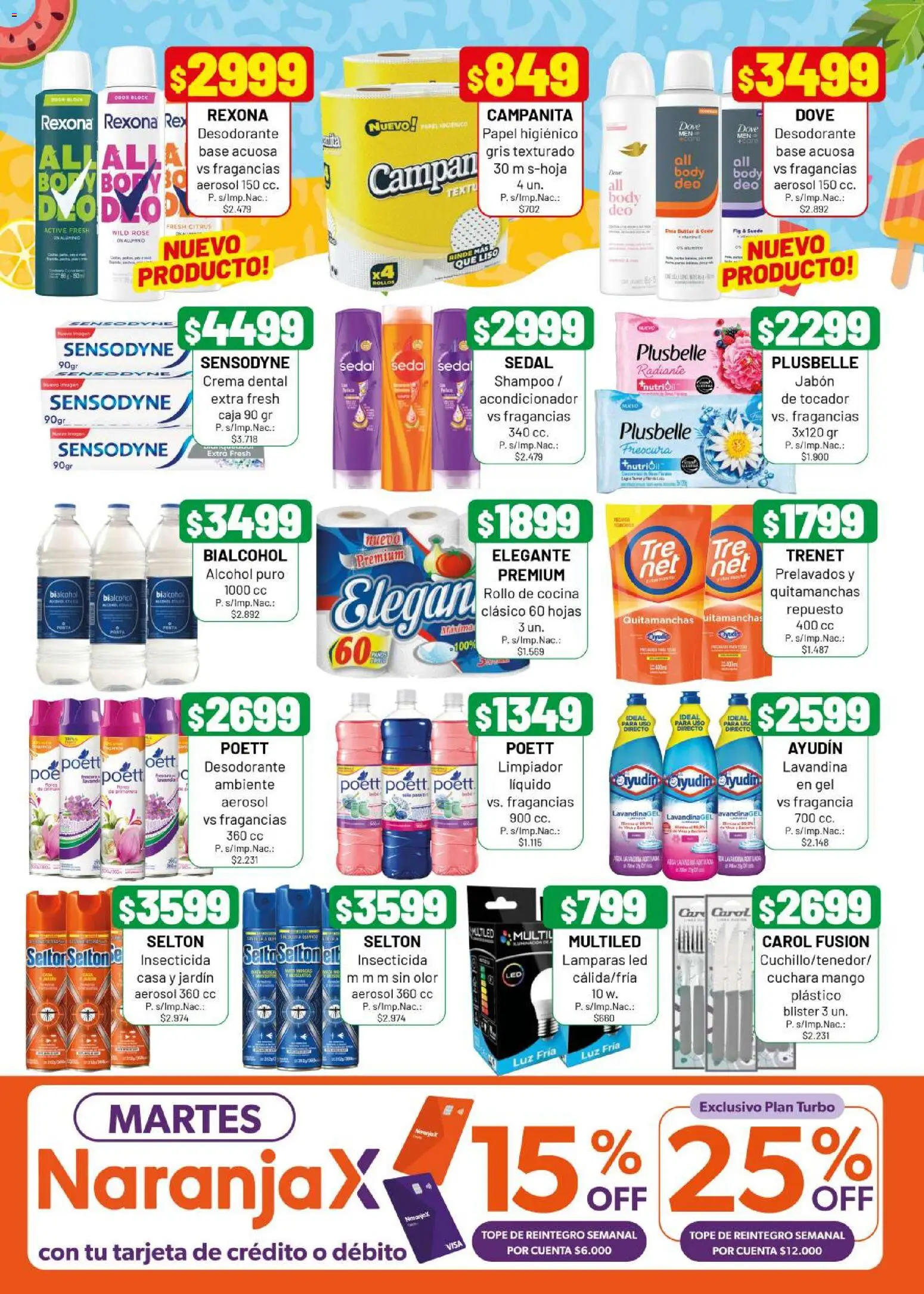 Almacor catálogo │ válido desde el 02.01.2026 | Página: 8 | Productos: Acondicionador, Quitamanchas, Mango, Limpiador