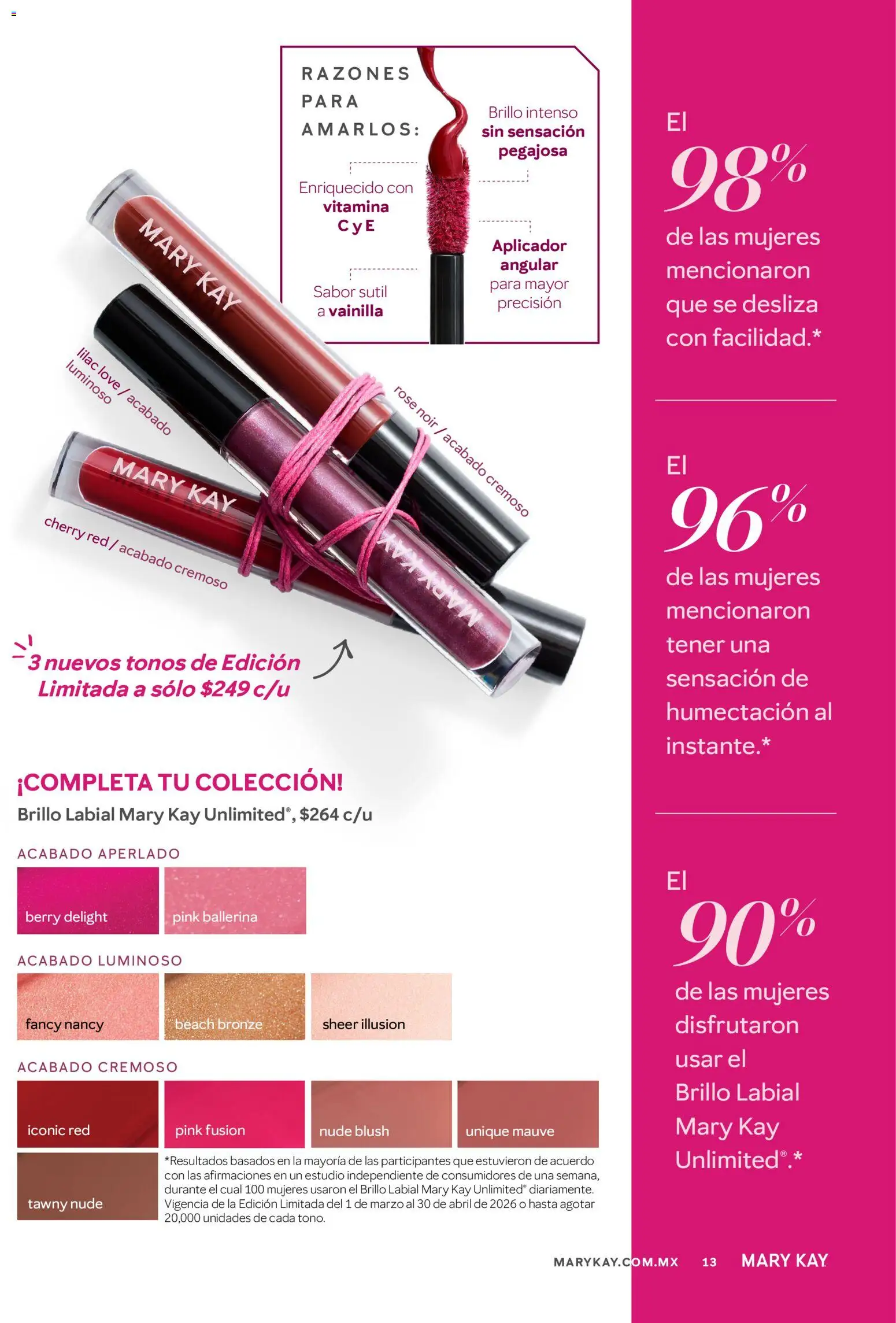 Nuevas ofertas de Mary Kay válidas en toda la República Mexicana desde el 01.04.2026. ¡Encuentra las mejores ofertas en Catálogo Mary Kay Abril 2026! | Página: 13