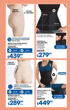 Nuevas ofertas de Fuller válidas en toda la República Mexicana desde el 03.09.2025. ¡Encuentra las mejores ofertas en Fuller - Campaña 11 2025! | Página: 34 | Productos: Chaleco, Leggings, Algodón, Faja