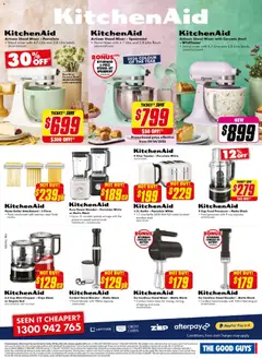 Preview of The Good Guys catalogue  - valid from 22.04.2026 | Page: 14 | Products: Battery, Phone, Kettle, Food processor