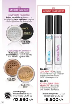 Vista previa Catálogo Amodil Campaña 4 válido desde el 01.03.2026 | Página: 56 | Productos: Iluminador, Rubor, Polvo, Brillo