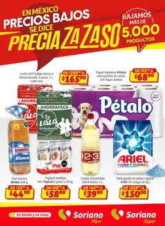 Vista previa de Soriana - Preciazazaso Súper: Edo Mex, Gro, Hgo, Mor, Pue, Qto, Tlax, Ver, nuevo folleto de la tienda, válido en México a partir del 15.01.2026