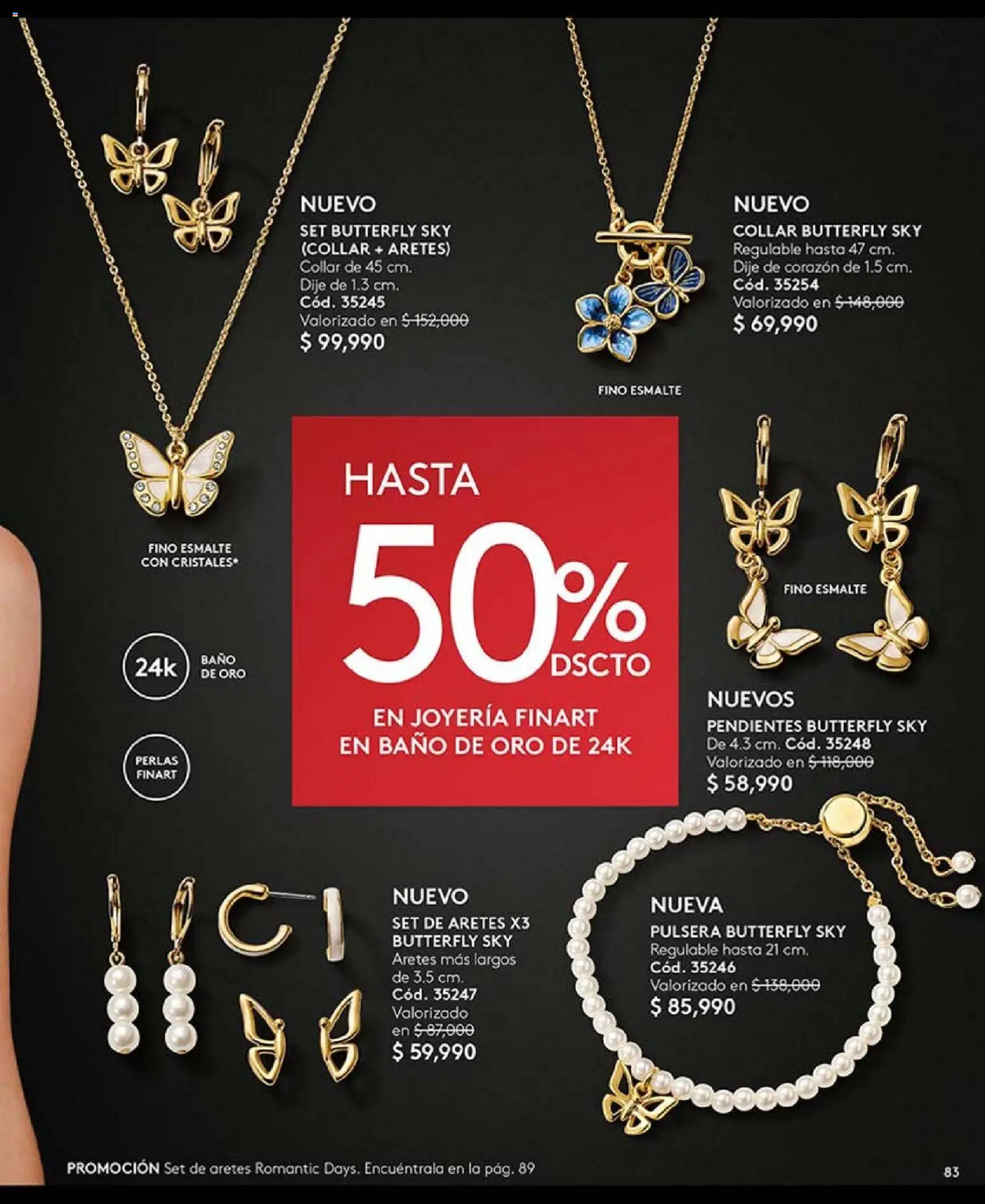 Ésika revista - valida desde el 01.02.2026 | Página: 83 | Productos: Aretes, Pulsera, Collar, Dije