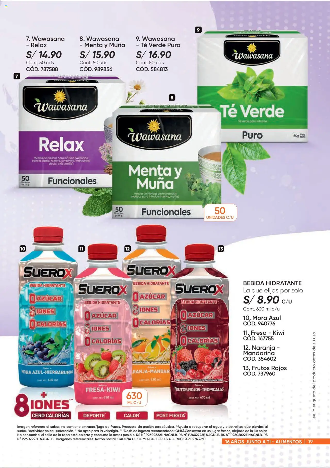 Catálogo Azzorti válido desde 15.09.2025 | Página: 19 | Productos: Té, Kiwi