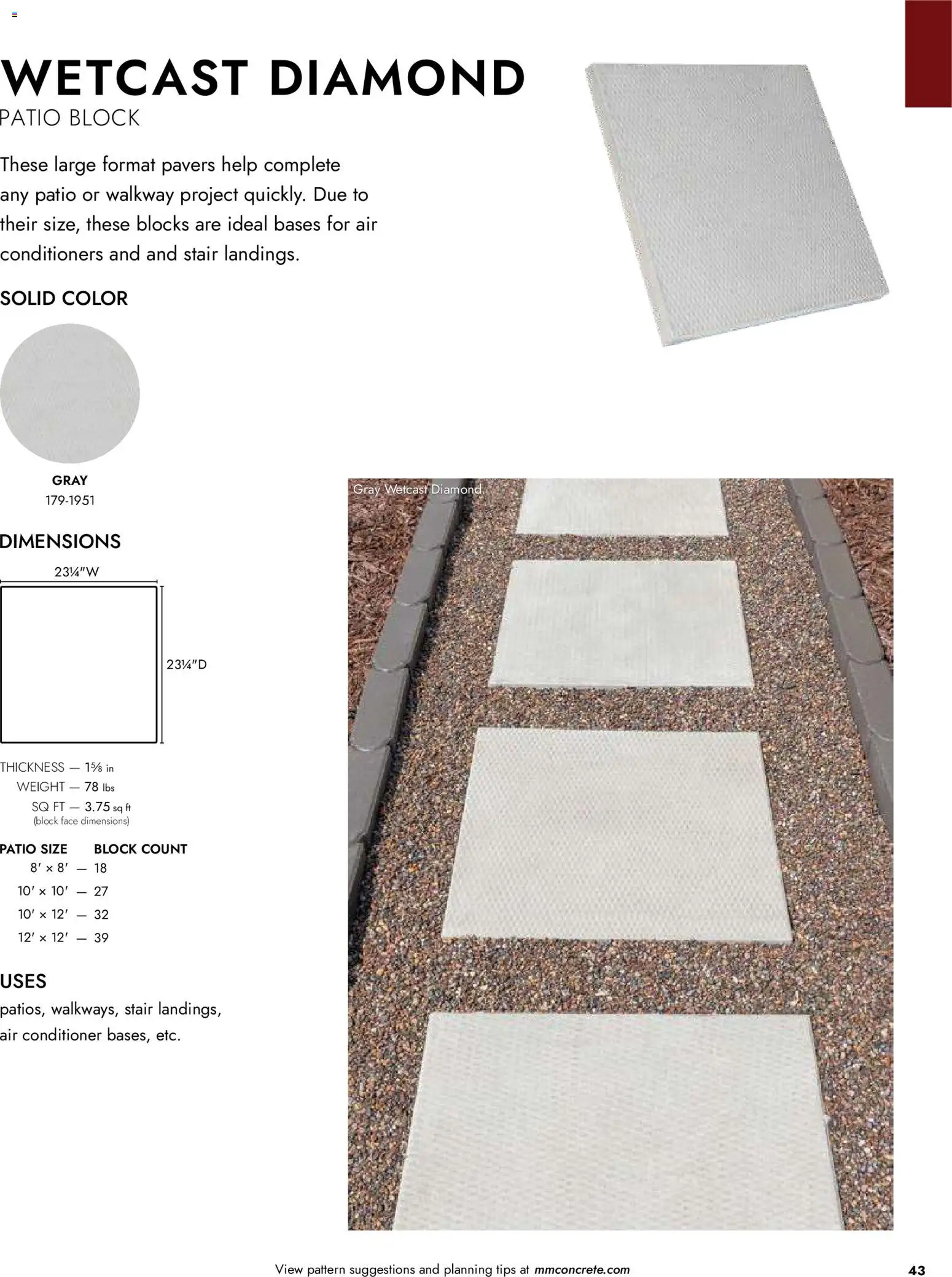 Menards Landscape Catalog - valid from 02.04.2026 | Page: 43 | Products: Conditioner, Weight