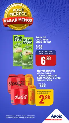 Apoio Mineiro - Ofertas da semana - Pré-Visualização do folheto da loja Apoio Mineiro, válido de 27.10.2025