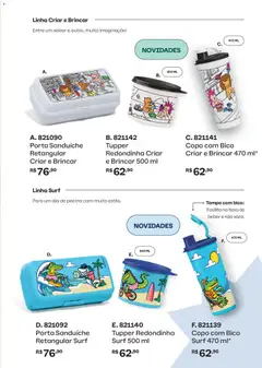 Tupperware - Catálogo Vitrine 03 - Pré-Visualização do folheto da loja Tupperware, válido de 01.03.2026 | Página: 53 | Produtos: Porta, Sanduíche, Piscina, Bico