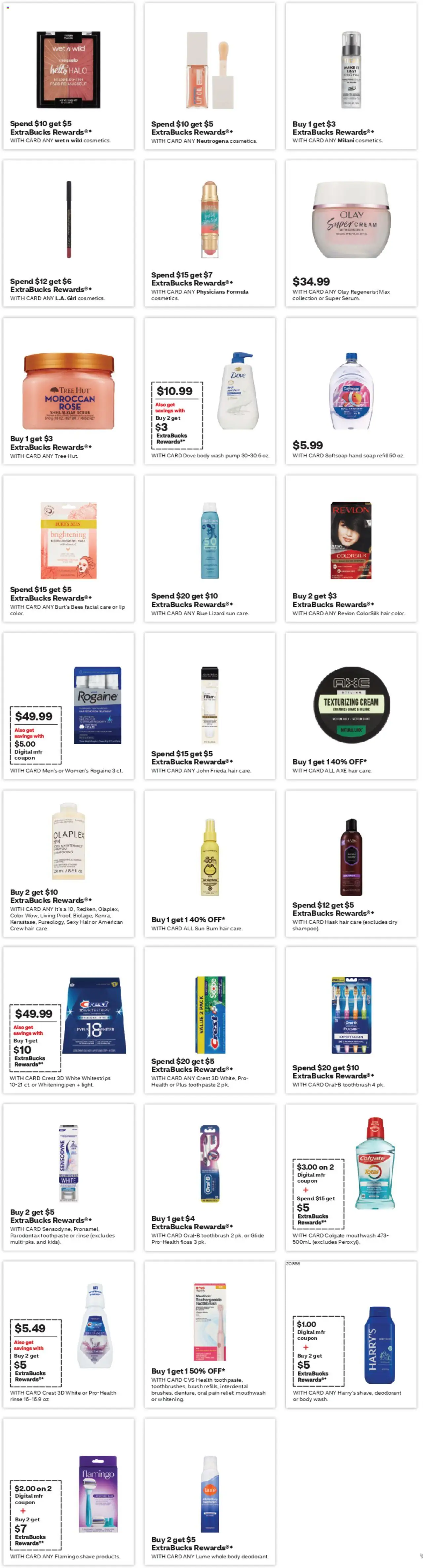 CVS Pharmacy Weekly Ad - WA - valid from 17.08.2025 | Page: 14 | Products: Pump, Deodorant, Tooth Paste, Body Wash