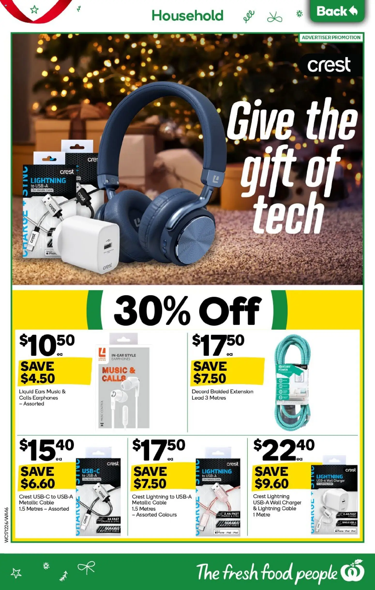 Woolworths catalogue - valid from 17.12.2025 | Page: 46 | Products: Charger, Household, Phone, Usb