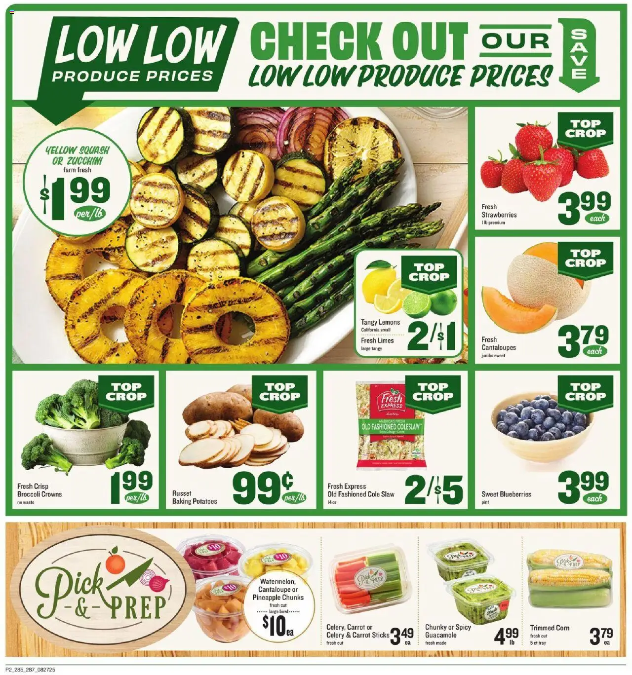 Lowes Foods Weekly Ad - NC - valid from 27.08.2025 | Page: 2 | Products: Corn, Broccoli, Carrot, Potatoes