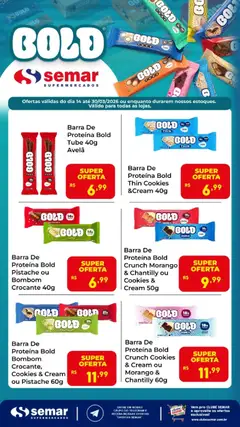 Semar Supermercado ofertas Gold  - Pré-Visualização do folheto da loja Semar Supermercado, válido de 14.03.2026