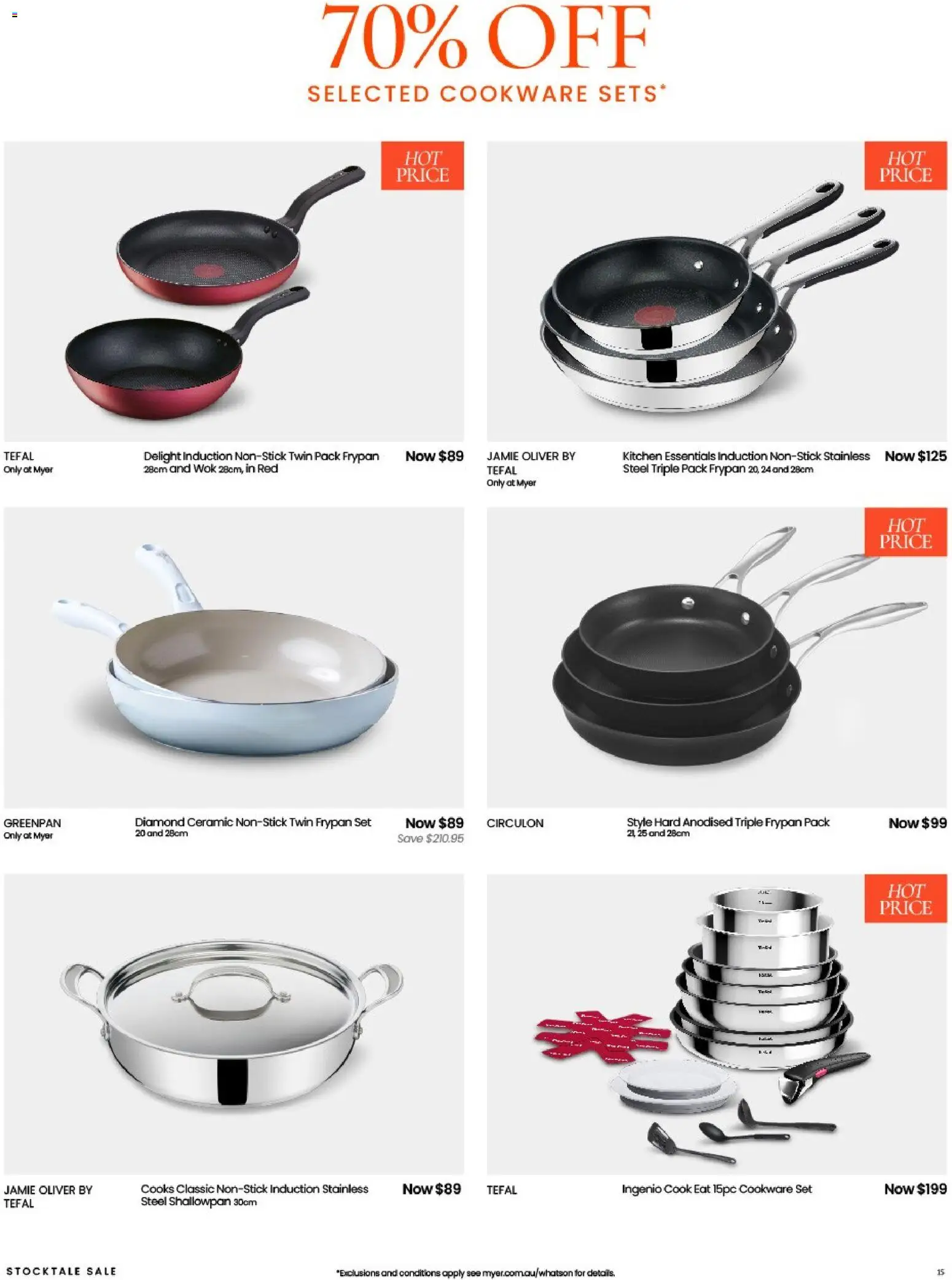 Myer catalogue - valid from 26.12.2025 | Page: 15 | Products: Diamond, Cookware