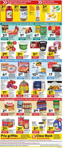 Preview of Crème glacée Premium ou desserts glacés Chapman's Chapman's Premium ice cream or frozen desserts, Assort., 1.5-2 L ou/or emb. de 6-18 pack from shop Giant Tiger valid from 26.11.2025 | Page: 2