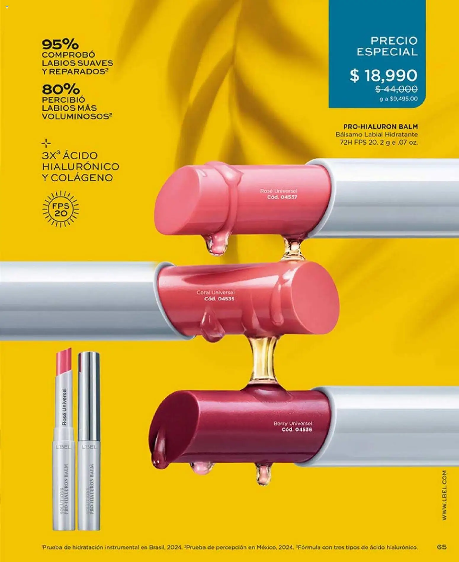 L'Bel revista - valida desde el 01.02.2026 | Página: 65 | Productos: Bálsamo