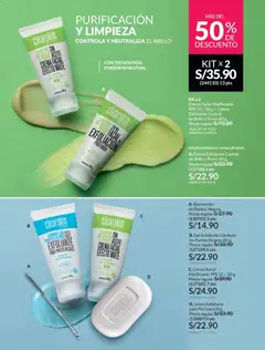 Vista previa de folleto Avon catálogo - Campaña 5 de la Avon válido desde 10.03.2026 | Página: 158 | Productos: Exfoliante, Jabón, Aceite, Crema