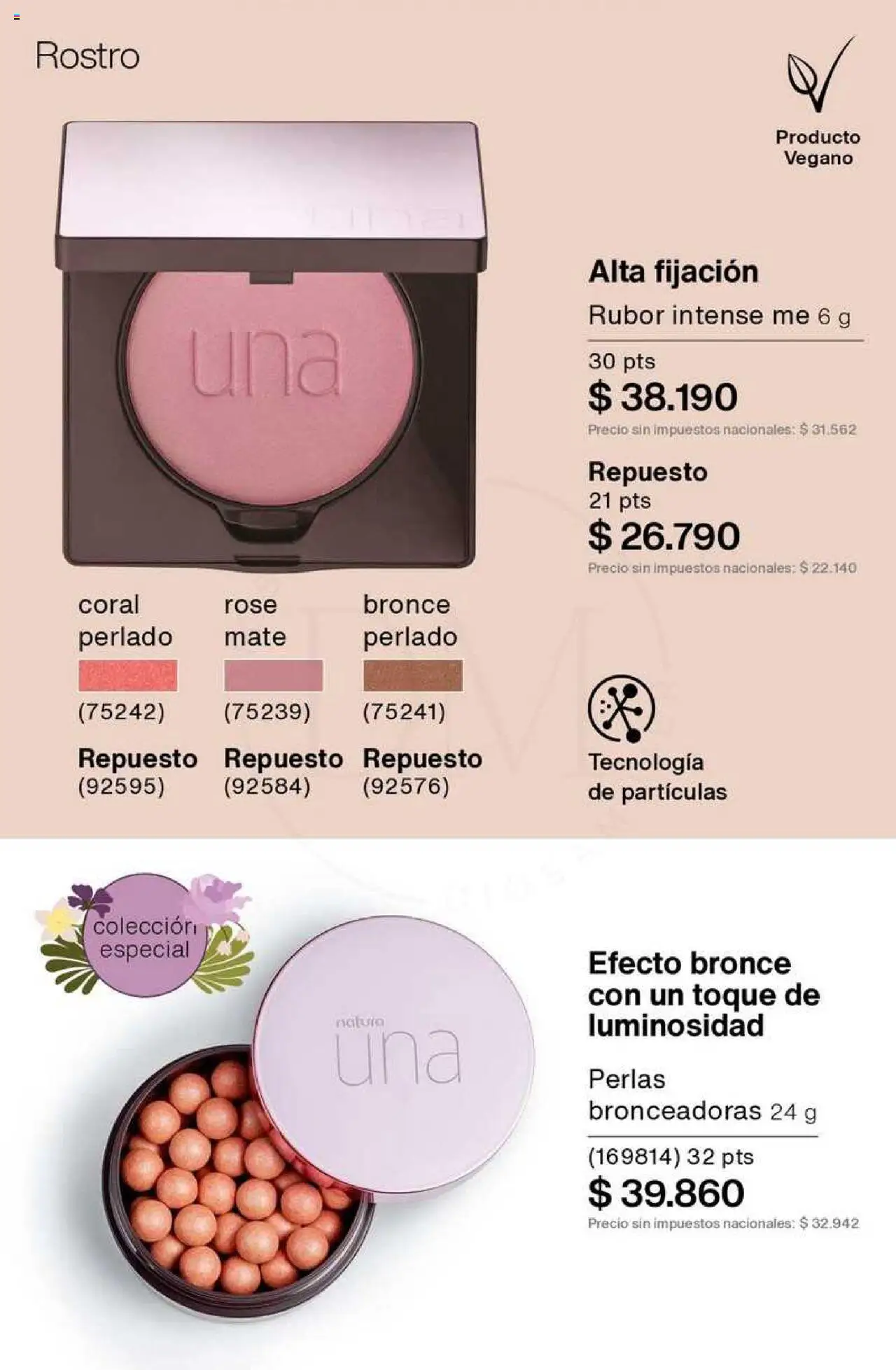 Catálogo Natura Ciclo 8 │ válido desde el 03.06.2025 | Página: 99 | Productos: Mate, Rubor