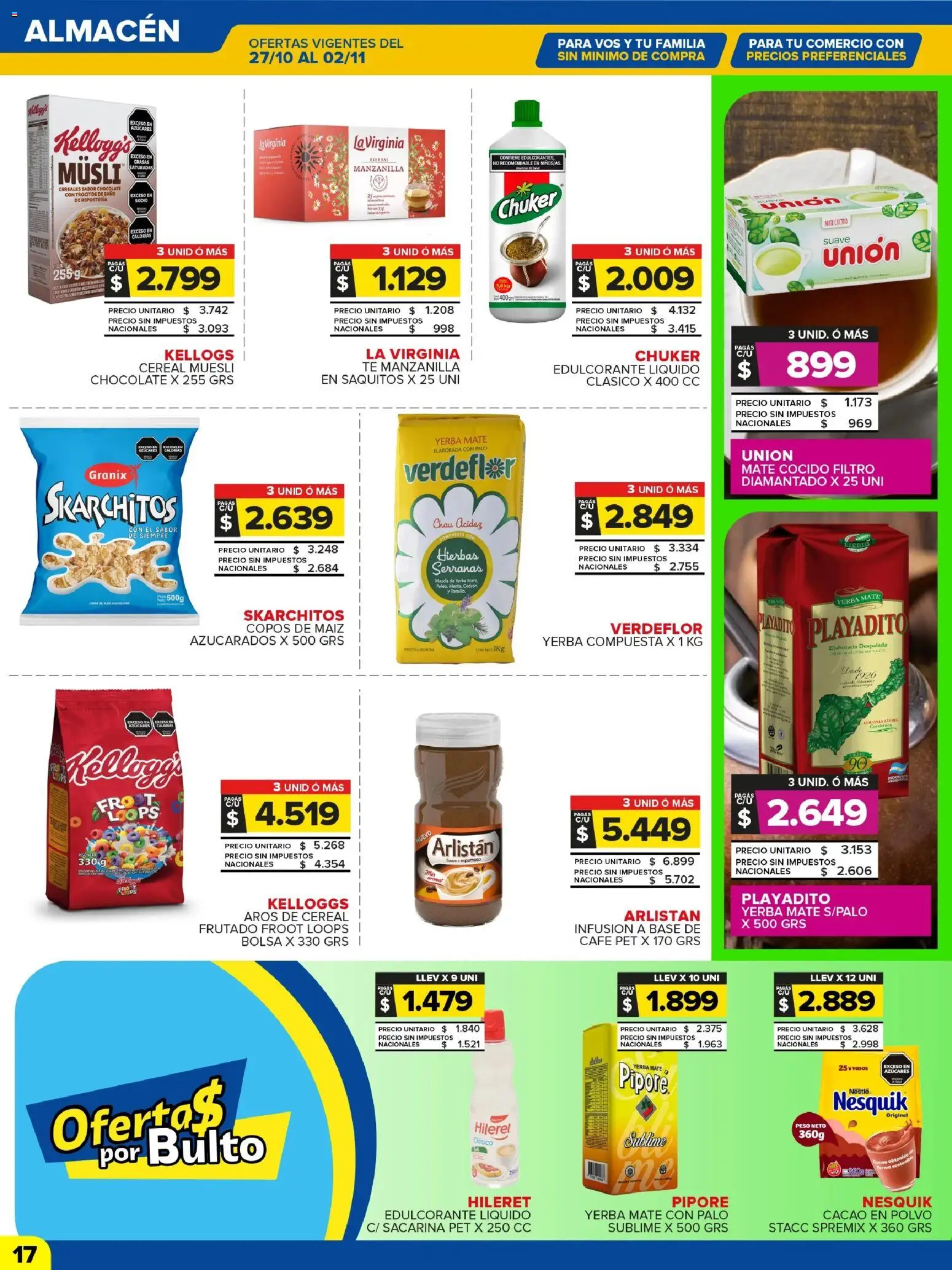 Carrefour Maxi - Catálogo - Chubut │ válido desde el 27.10.2025 | Página: 17 | Productos: Mate, Polvo, Té, Mate cocido