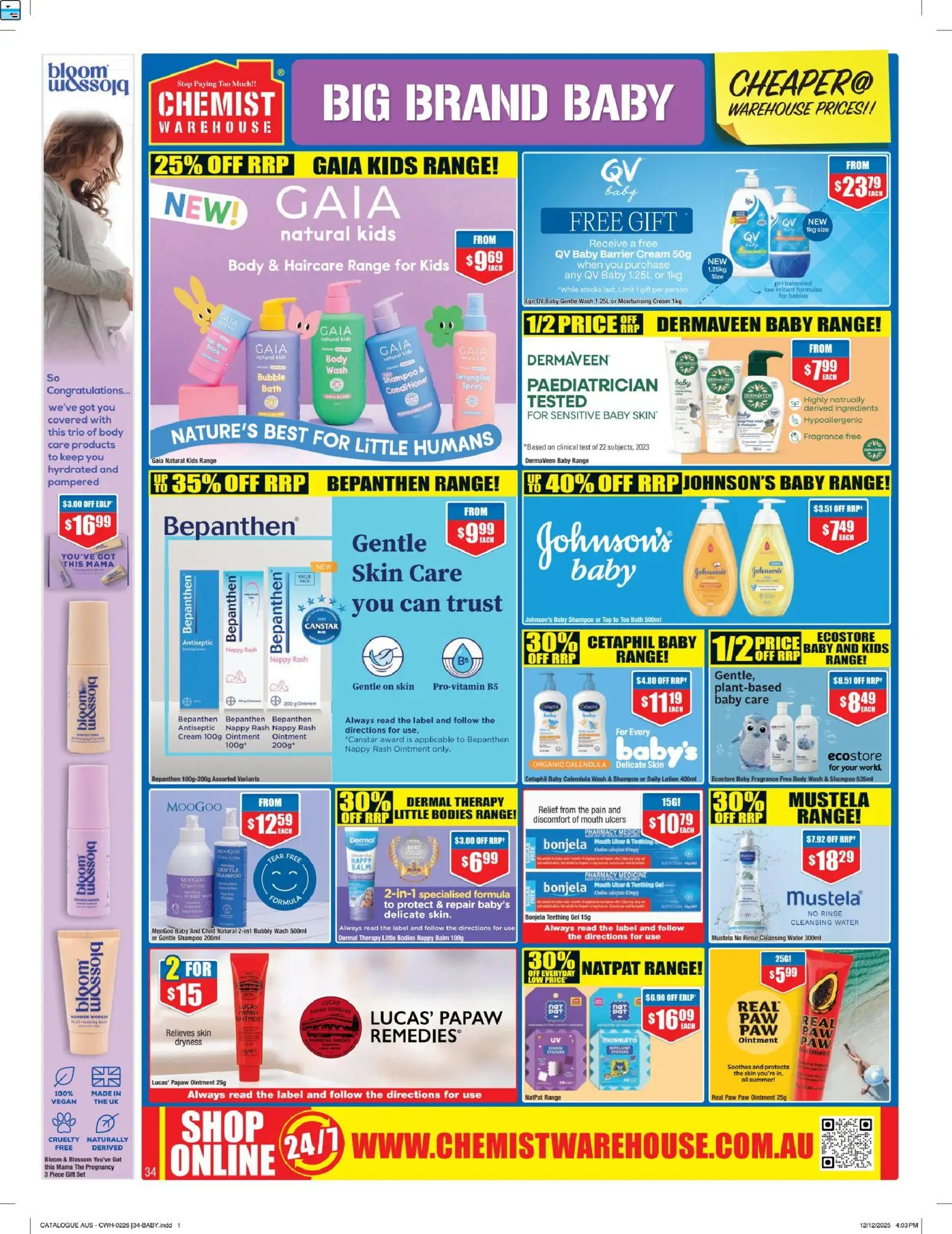 Chemist Warehouse catalogue - valid from 29.01.2026 | Page: 34 | Products: Bath, Fragrance, Conditioner, Dryness
