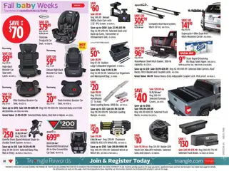 Canadian Tire flyer valid from 12.09.2025 | Page: 30 | Products: Bed, Basket