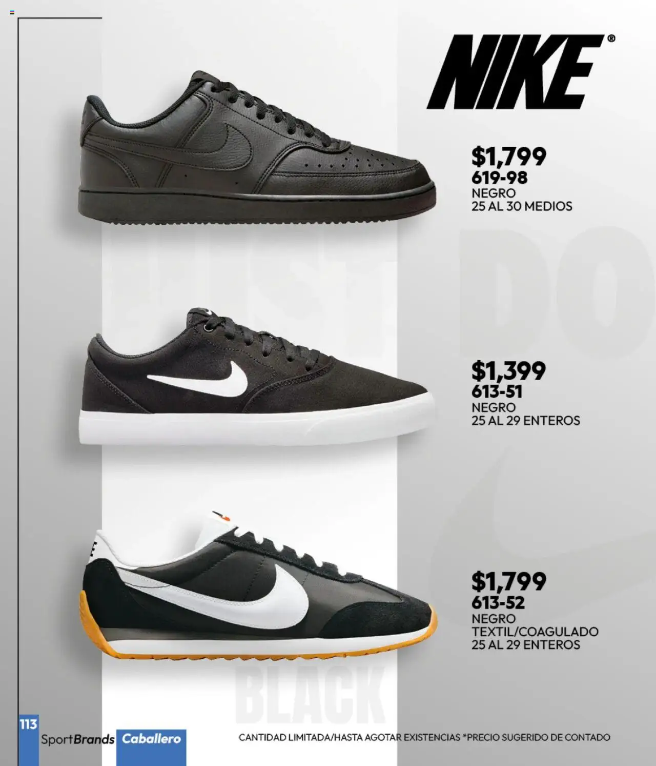 Nuevas ofertas de Cklass válidas en toda la República Mexicana desde el 16.09.2025. ¡Encuentra las mejores ofertas en Cklass - Catálogo Invierno Sportbrands! | Página: 114