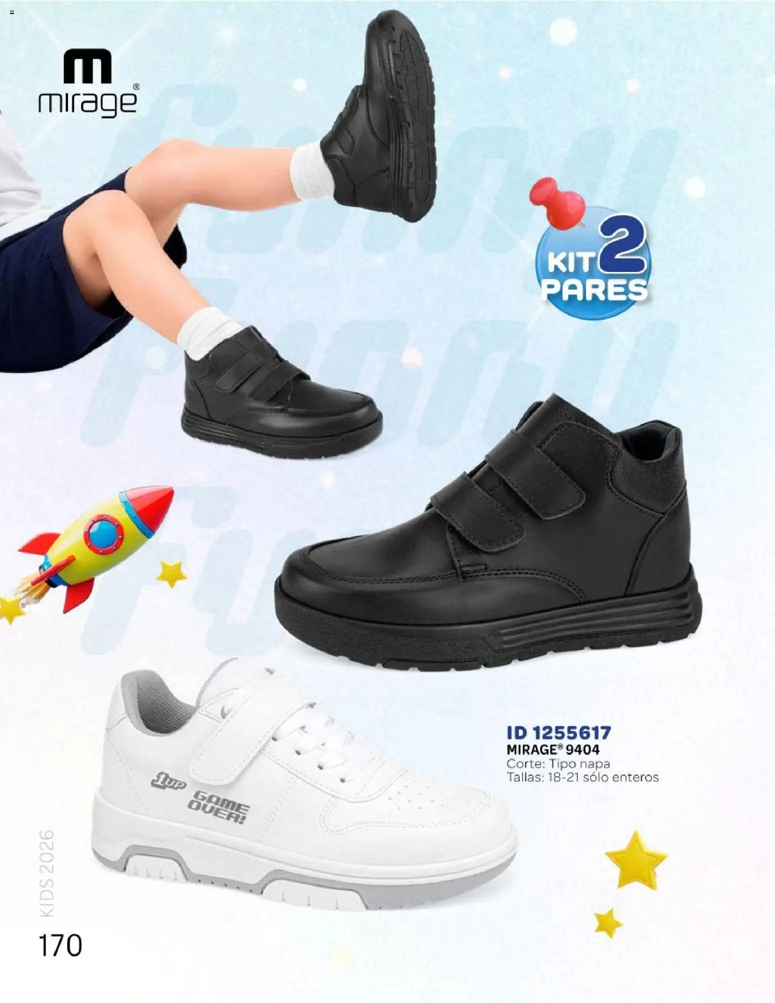 Nuevas ofertas de Price Shoes válidas en toda la República Mexicana desde el 25.04.2026. ¡Encuentra las mejores ofertas en Price Shoes catálogo Kids todo en uno! | Página: 170