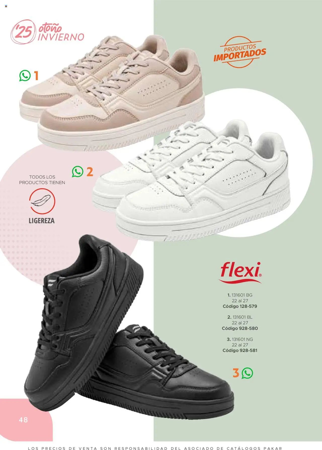 Nuevas ofertas de SC Pakar válidas en toda la República Mexicana desde el 24.07.2025. ¡Encuentra las mejores ofertas en SC Pakar - Catálogo Casual otoño / invierno! | Página: 48