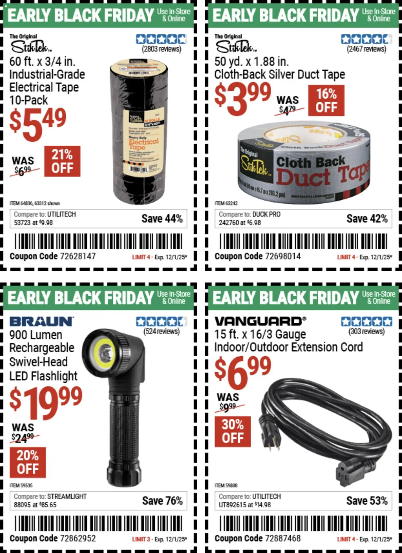 Harbor Freight Early Black Friday - valid from 10.11.2025 | Page: 34