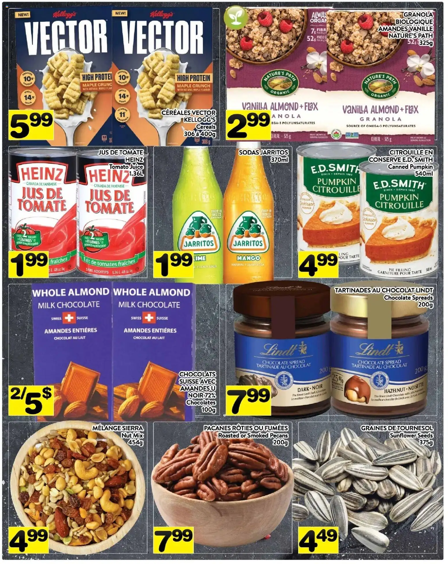 Pa Supermarché flyer valid from 05.01.2026 | Page: 7 | Products: Cereals, Milk, Chocolate, Juice