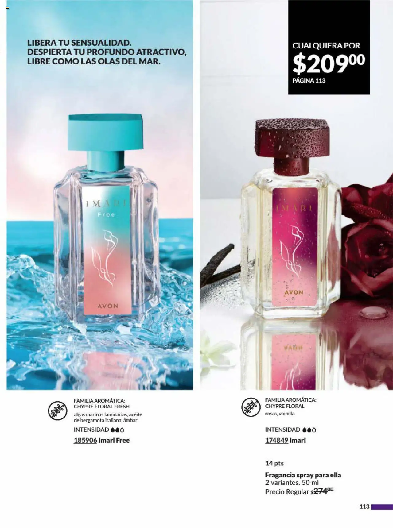 Nuevas ofertas de AVON válidas en toda la República Mexicana desde el 09.08.2025. ¡Encuentra las mejores ofertas en AVON - Campaña 13 2025! | Página: 121 | Productos: Aceite, Perfume, Fragancia
