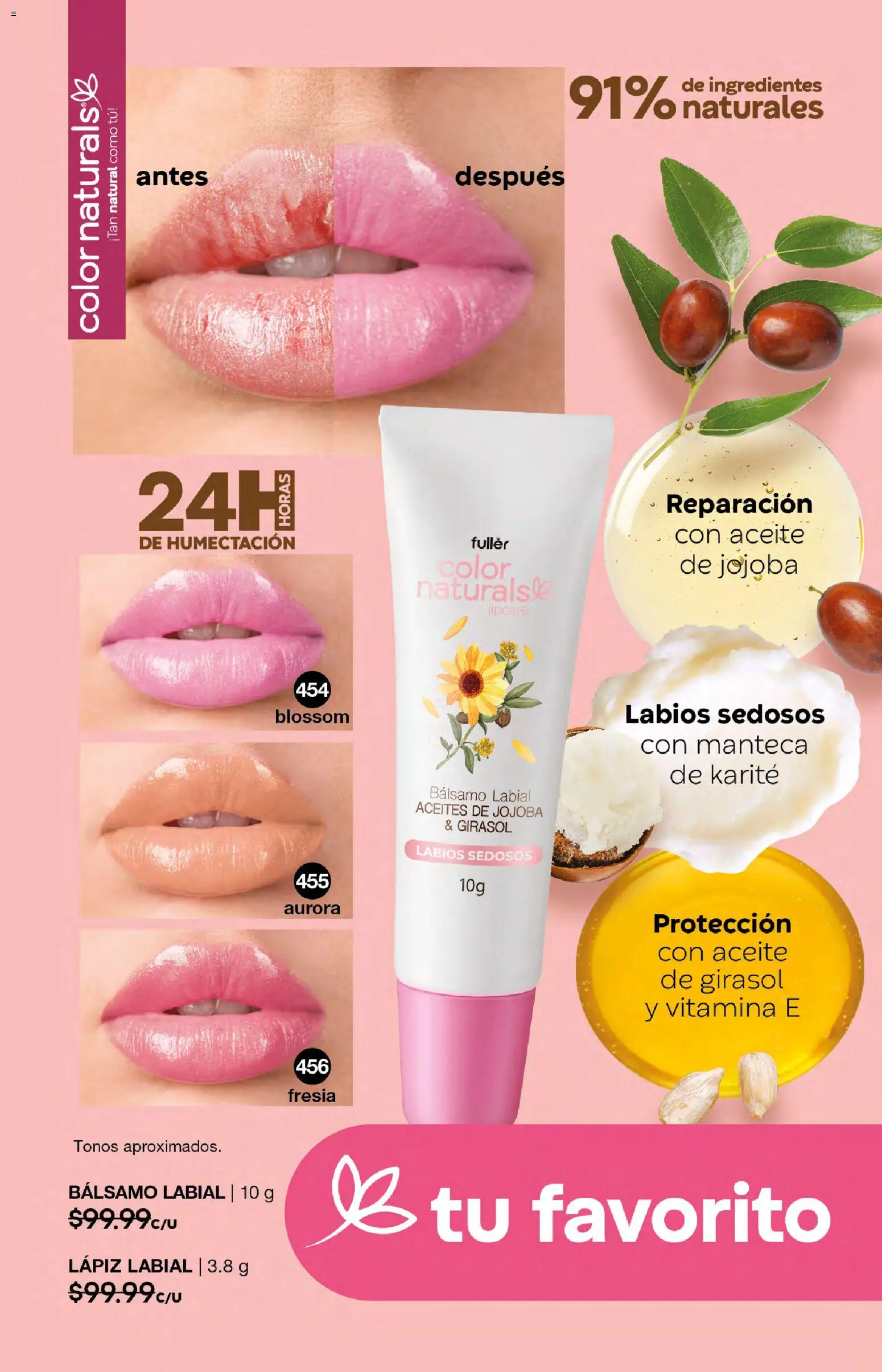 Nuevas ofertas de Fuller válidas en toda la República Mexicana desde el 07.01.2026. ¡Encuentra las mejores ofertas en Fuller campaña 20 2026! | Página: 134 | Productos: Aceite, Bálsamo, Lápiz labial