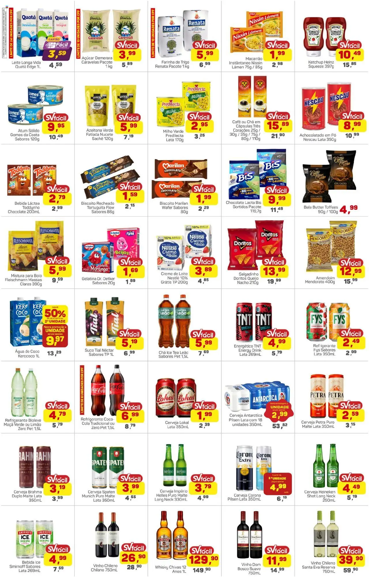 Supermercados São Vicente Folheto - válido de 20.10.2025 | Página: 2 | Produtos: Pó, Energético, Cola, Bolo